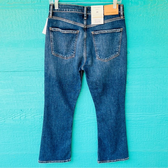 CITIZENS OF HUMANITY DEMY CROPPED COMFORT STRETCH BOOT JEANS SIZE 28 NWT - Picture 10 of 11